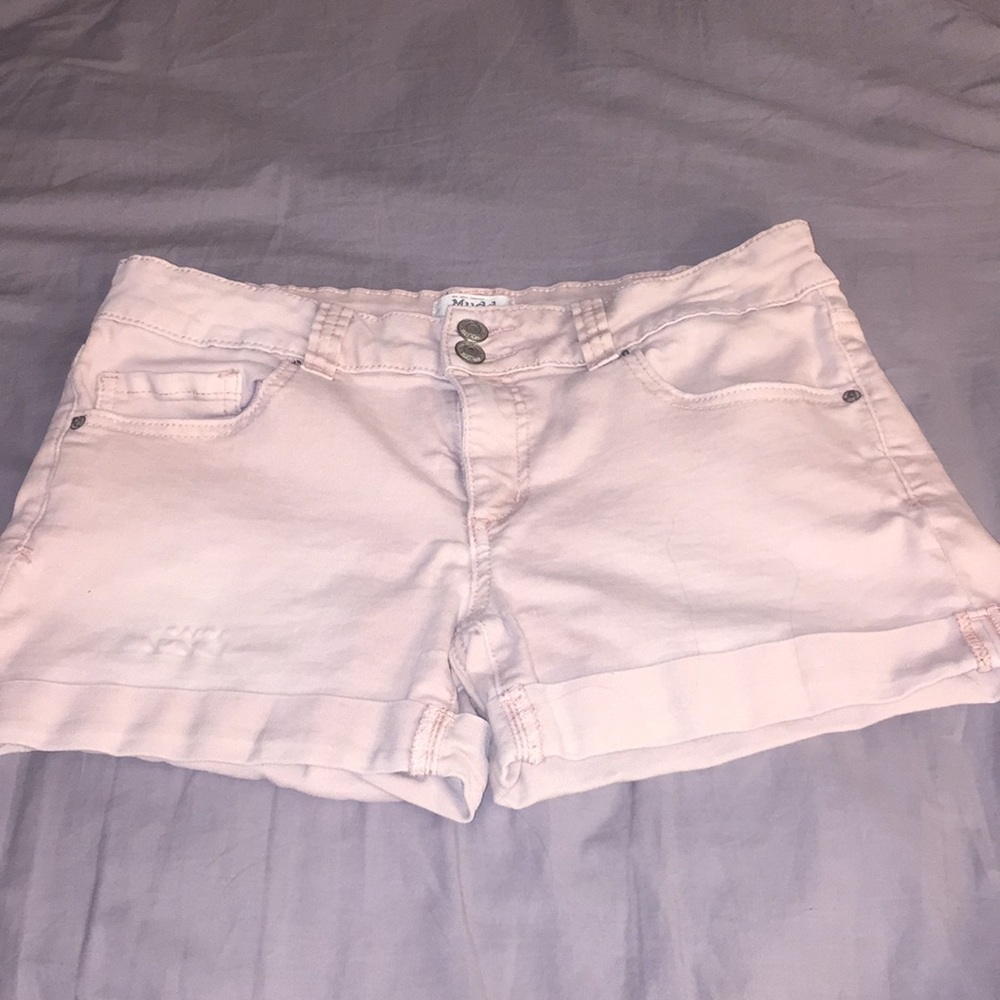 Light pink shorts (Mudd)